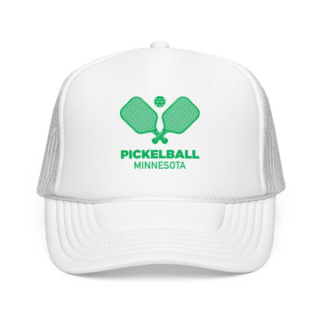 Kids Minnesota Pickleball Trucker Hat - Youth Snapback Cap