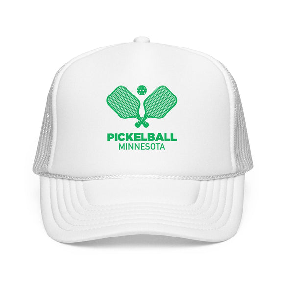 Kids Minnesota Pickleball Trucker Hat - Youth Snapback Cap