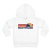 Montpelier, Vermont Toddler Hoodie - Unisex Mountain Montpelier Pullover Sweatshirt, Kids Hooded Jumper, Vermont Souvenir
