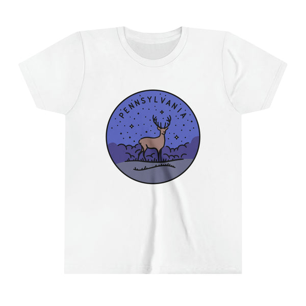 Pennsylvania Youth T-Shirt - Unisex Kids Pennsylvania Shirt