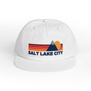 Salt Lake City, Utah Mountain Surf Cap | Retro Light Weight Cap-1