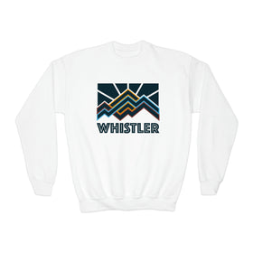 Whistler, Canada Youth Sweatshirt - Unisex Kid's Whistler Crewneck Sweatshirt