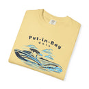 Put-in-Bay, Ohio T-Shirt, Comfort Colors 100% Cotton Wakeboard Boat Tee-13