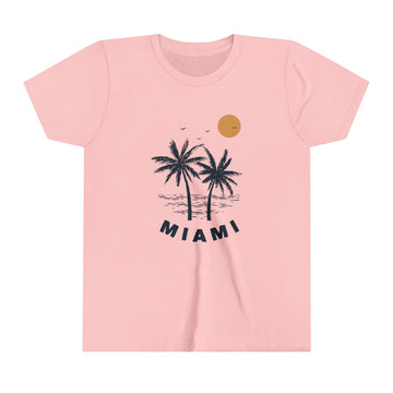 Buy pink Miami, Florida Youth T-Shirt - Kids Miami Shirt