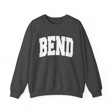 Buy dark-heather Bend, Oregon Sweatshirt - Unisex Graphic Crewneck
