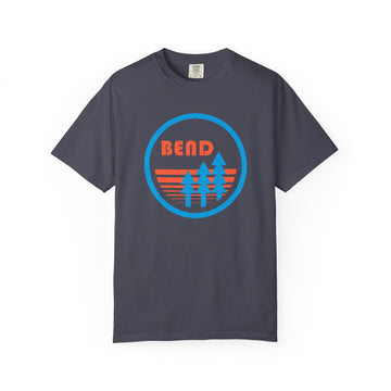 Buy navy Bend, Oregon T-Shirt, Comfort Colors 100% Cotton Trees Tee