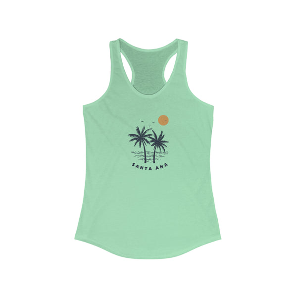 Santa Anna, California Women's Racerback Tank Top