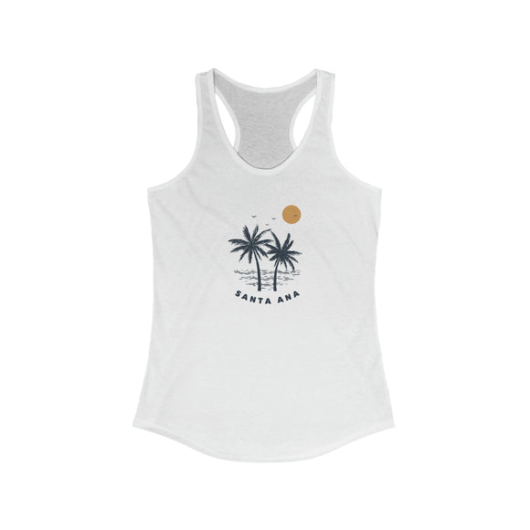 Santa Anna, California Women's Racerback Tank Top