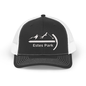 Estes Park, Colorado Snapback Trucker Cap - Embroidered Estes Park Hat - 0