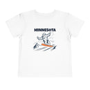 Minnesota Yeti Snowboard Toddler Tee-2