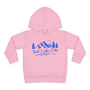 Salt Lake City, Utah Toddler Hoodie - Unisex Mountain Salt Lake City Pullover Sweatshirt, Kids Hooded Jumper, Utah Souvenir-4