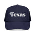 Kids Texas Trucker Hat Foam - Youth Snapback Cap on white background