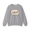 Colorado Sweatshirt - Unisex Retro Colorado Crewneck Sweatshirt