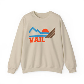 Vail, Colorado Sweatshirt - Mountain Vail Crewneck Sweatshirt - 0