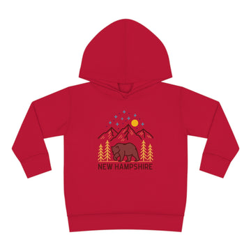 Buy vintage-red New Hampshire Toddler Hoodie - Unisex New Hampshire Toddler Sweatshirt