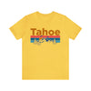 Tahoe, California Shirt - Mountain Sunset Unisex Tahoe T-Shirt