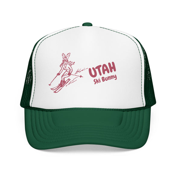 Utah Ski Bunny Foam Trucker Hat