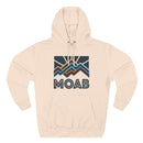 Moab, Utah Hoodie - Retro Mountain Unisex Sweatshirt-3