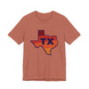 Texas T-Shirt Retro - Adult Unisex Texas T Shirt