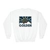 Golden, Colorado Youth Sweatshirt - Unisex Kid's Golden Crewneck Sweatshirt