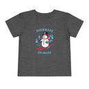 Snowmass, Colorado Toddler Skiing Snowman Graphic Tee - Kids Snowmass Shirt-4