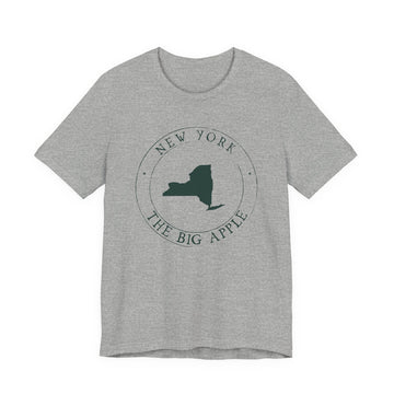 Buy athletic-heather New York T-Shirt — State Graphic Tee