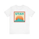Retro Utah T-Shirt, Mountain Sun Tee, Unisex Graphic Shirt, Vintage Utah Top, Outdoor Adventure Clothing-1