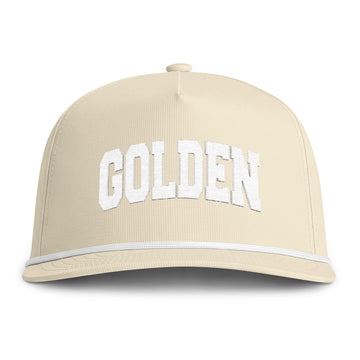 Buy ivory Golden, Colorado Embroidered Rope Hat - Vintage Sunwashed Rope Cap, Comfort Colors