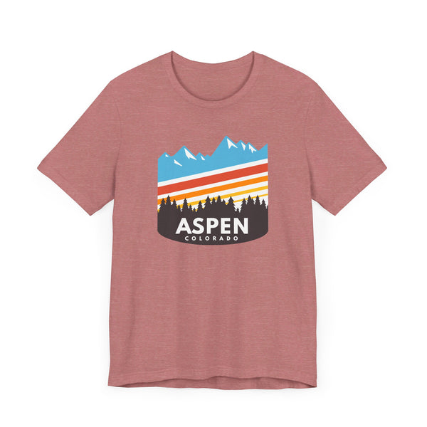 Aspen, Colorado T-Shirt - Retro Unisex Aspen Shirt