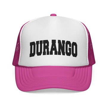 Buy pink Durango, Colorado Collegiate Style Trucker Hat