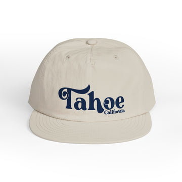 Lake Tahoe, California Retro Surf Cap
