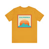 Retro California T-Shirt, Mountain Sun Tee, Unisex Graphic Shirt, Vintage California Top, Outdoor Adventure Clothing