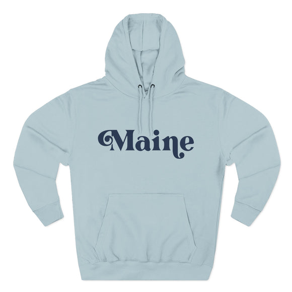 Premium Maine Retro Hoodie