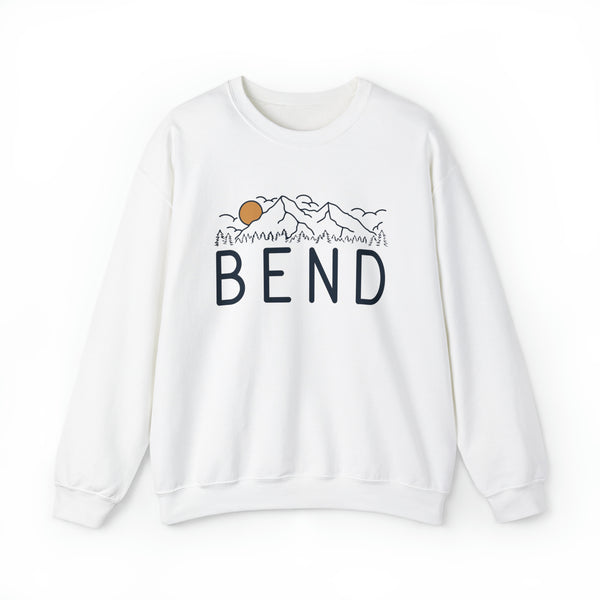 Bend, Oregon Sweatshirt - Unisex Crewneck Bend Sweatshirt