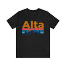 Alta, Utah Shirt - Mountain Sunset Unisex Alta T-Shirt-2