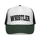 Whistler, Canada Collegiate Style Trucker Hat-4
