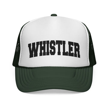 Buy dark-green Whistler, Canada Collegiate Style Trucker Hat
