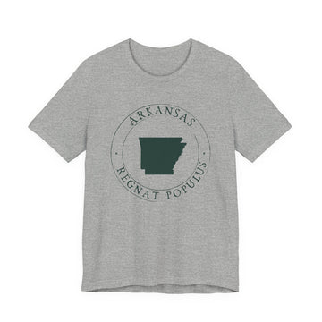 Buy athletic-heather Arkansas T-Shirt — State Graphic Tee