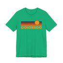 Colorado T-Shirt Retro - Adult Unisex Colorado T Shirt-14