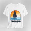 Tampa, Florida T Shirt - Sailboat Tee-8