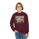 Sun Valley, Idaho Youth Sweatshirt - Unisex Kid's Sun Valley Crewneck Sweatshirt-13