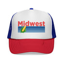 Midwest Retro Corn and Farm Trucker Hat-1