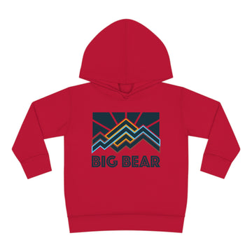 Buy vintage-red Big Bear, California Toddler Hoodie - Unisex Big Bear, California Toddler Sweatshirt