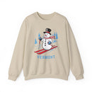 Vermont Sweatshirt - Ski Snowman Graphic Crewneck-2