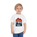 Vail, Colorado Toddler T-Shirt - Retro Palm Tree Toddler Vail Shirt-10