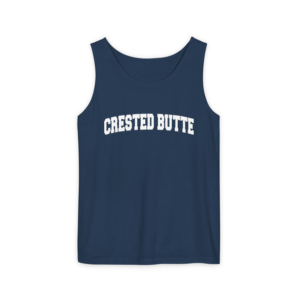 Crested Butte, Colorado Tank Top Unisex | Comfort Colors - 100% Cotton
