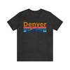 Denver, Colorado Shirt - Mountain Sunset Unisex Denver T-Shirt