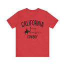California Cowboy T Shirt - California Graphic Tee-6