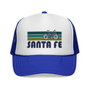 Santa Fe, New Mexico Retro Bike Trucker Hat - Vintage Style Santa Fe Cap-4