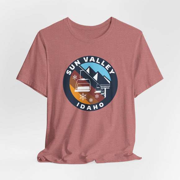 Sun Valley, Idaho T Shirt - Retro Ski Lift Tee